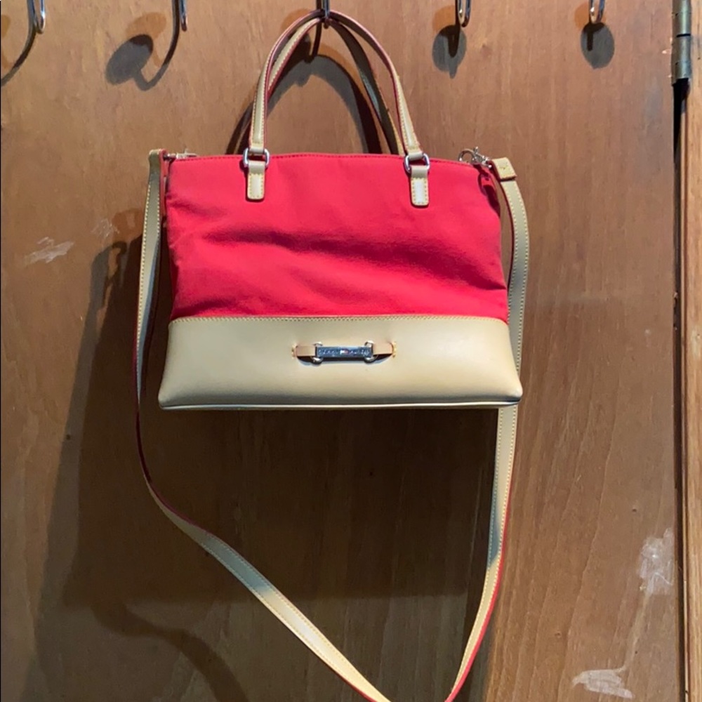 Tommy Hilfiger red bag